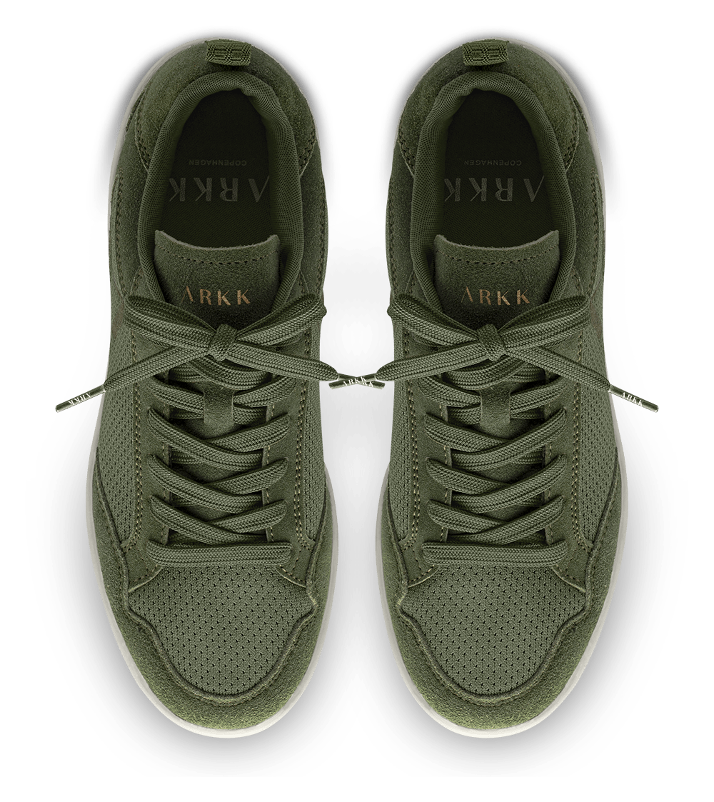 ARKK Collection Visuklass Mesh Suede S-C18 | Chive Marshmallow | Men Visuklass